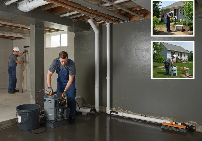 Basement Waterproofing and Flood Prevention process in Hopatcong, NJ